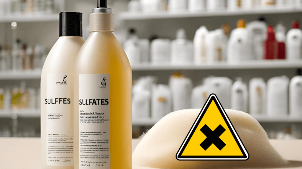 5 (2) ingredientes tóxicos como los sulfatos