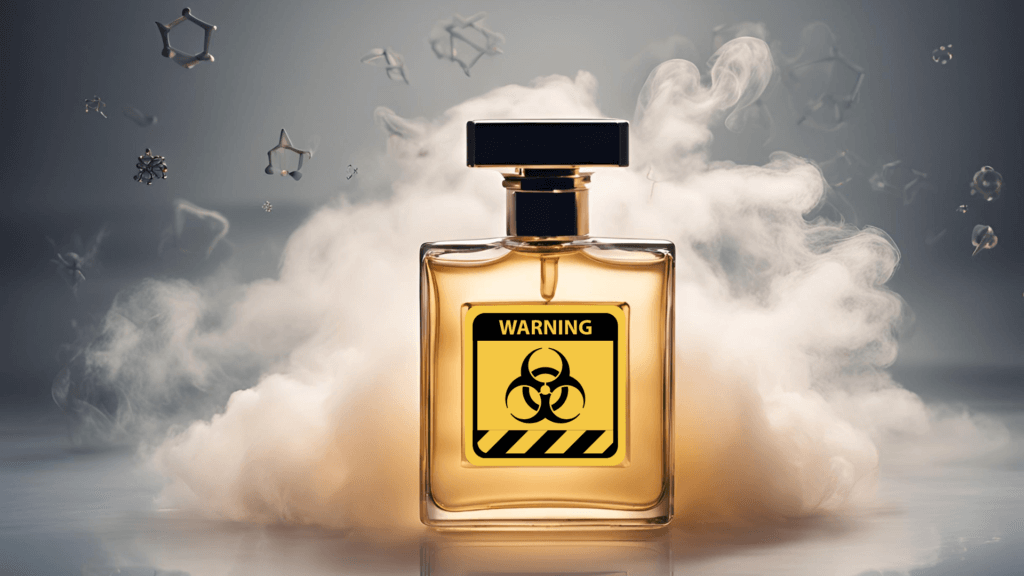 6 productos cosméticos con ingredientes artificiales, resaltando las diferencias entre las fórmulas sintéticas y las naturales en el cuidado de la piel.