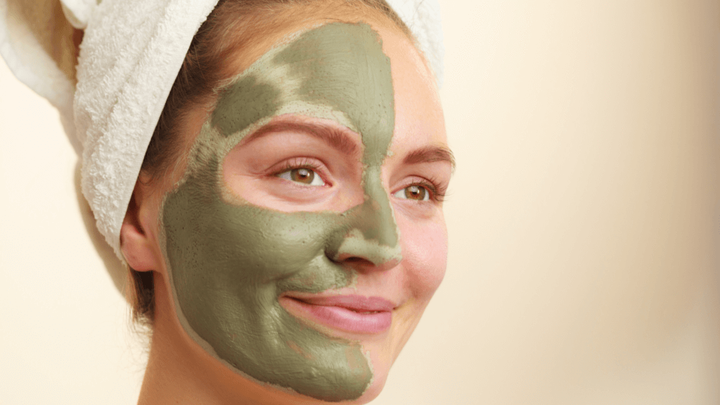 Mascarilla de arcilla para limpiar y purificar la piel Mascarilla de arcilla para limpiar y purificar la piel. mascarillas faciales