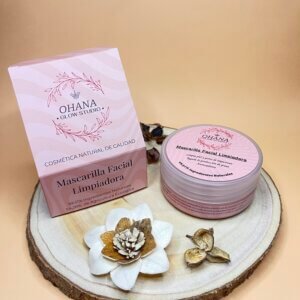 Mascarilla facial limpiadora para piel grasa