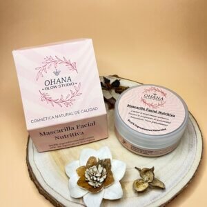 mascarilla facial nutritiva para piel seca y madura